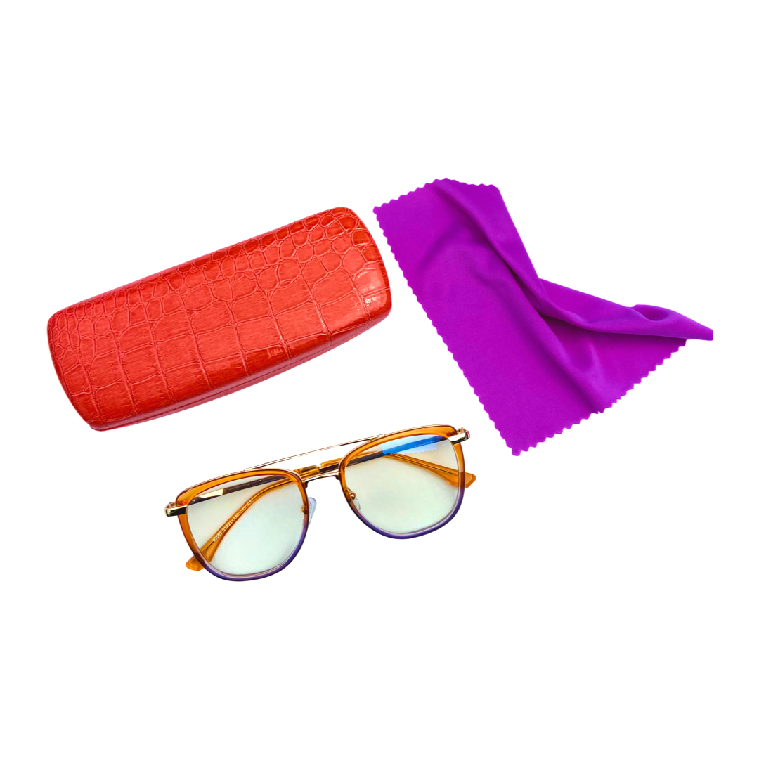 Naranja con Morado Blue Free Blockers