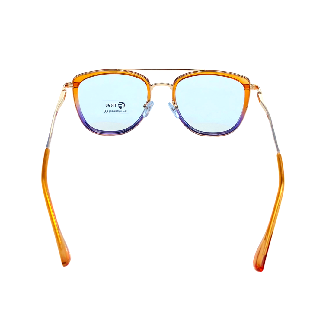 Naranja con Morado Blue Free Blockers