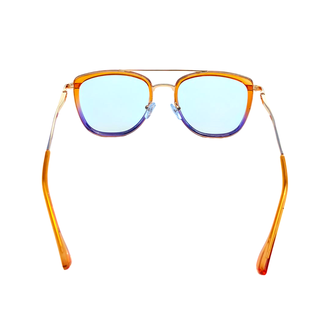 Naranja con Morado Blue Free Blockers