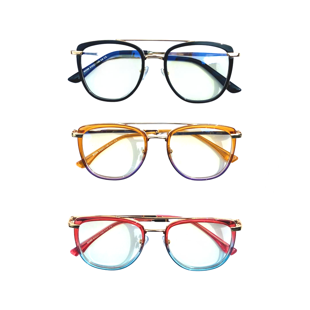 Naranja con Morado Blue Free Blockers