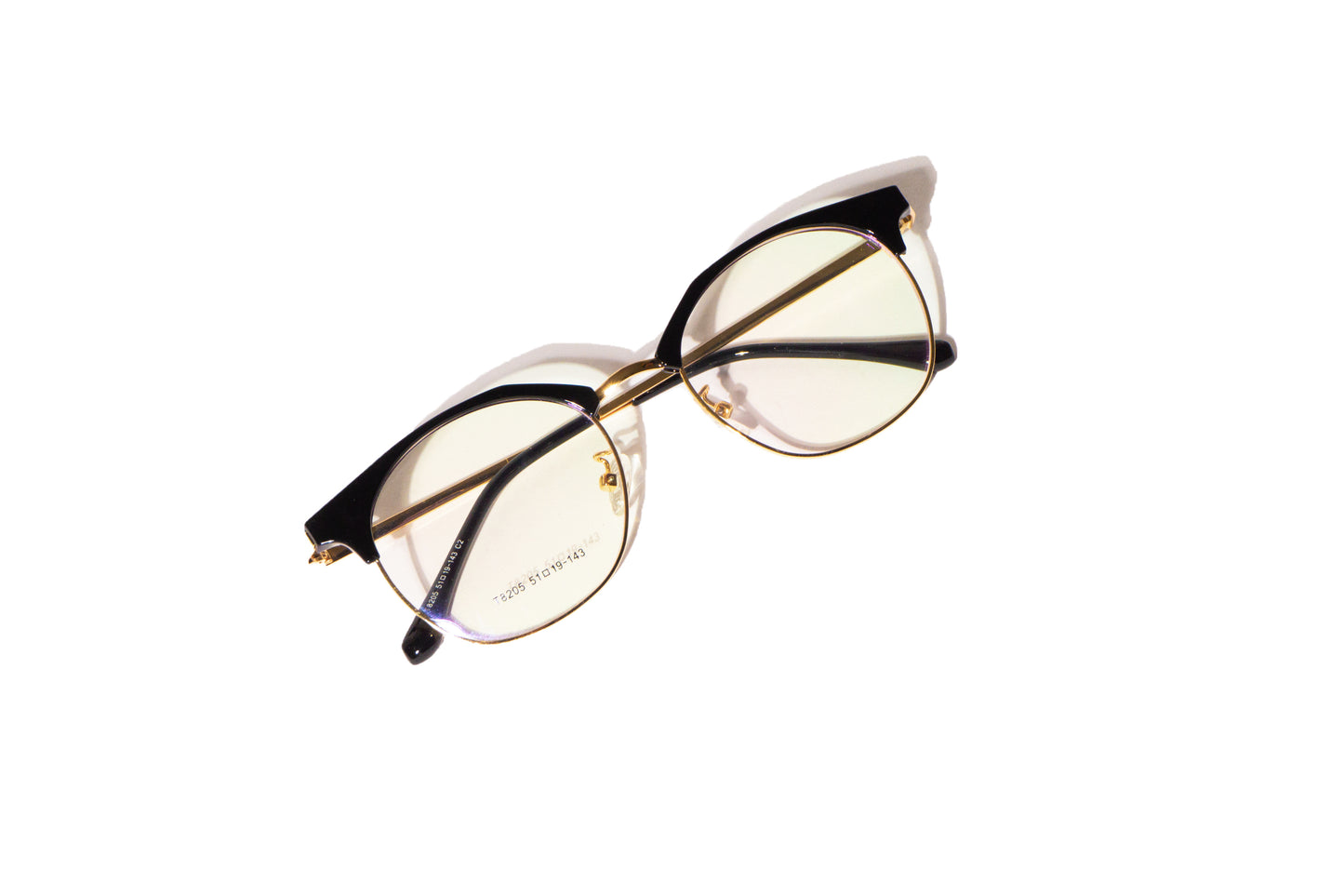 Lentes Oftálmicos Dorado con Negro
