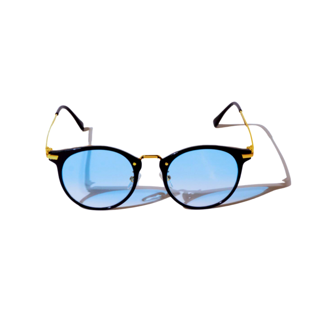 Mastery: Lentes Estilo Ovalado Azul Degradado