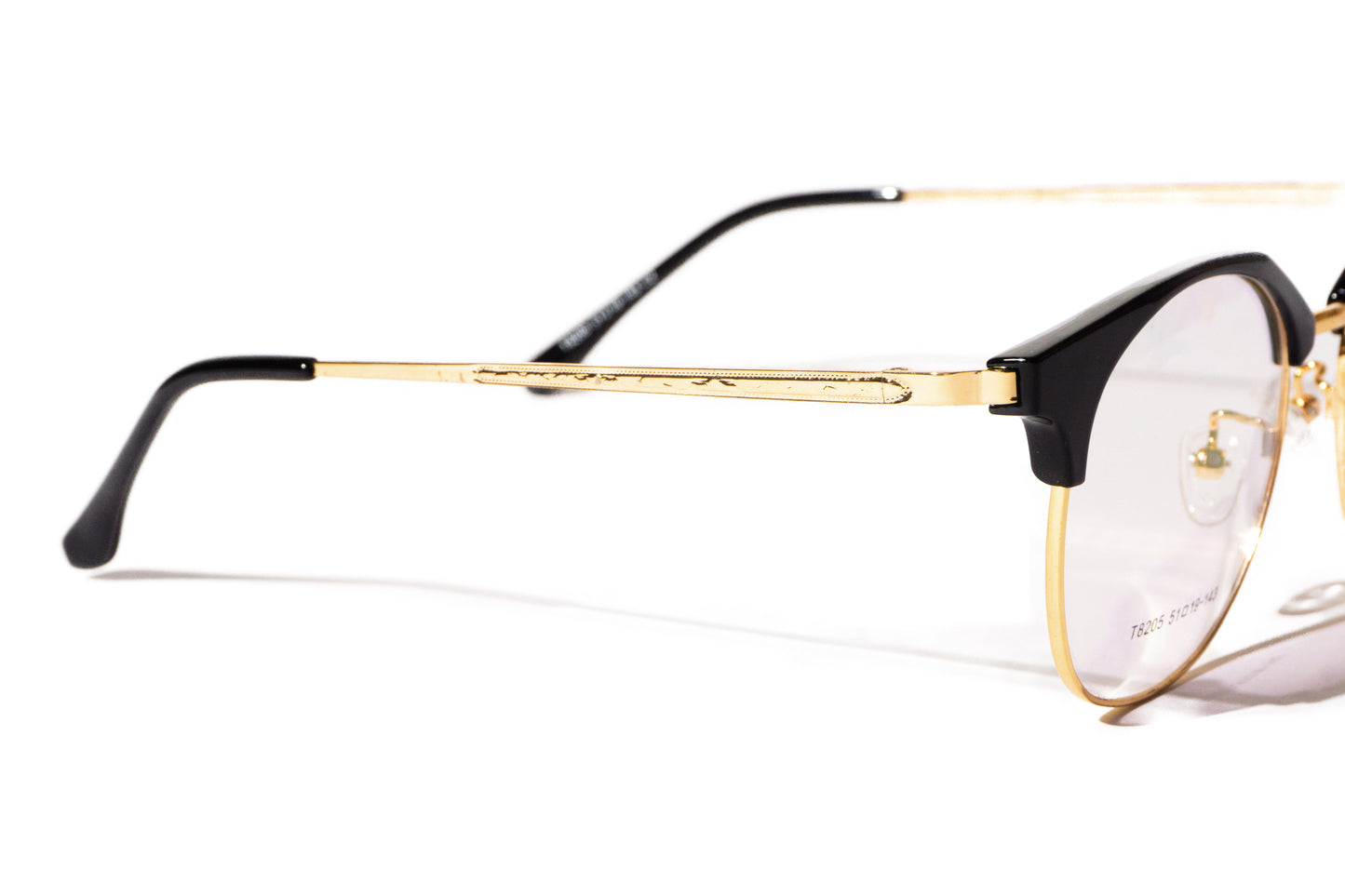 Lentes Oftálmicos Dorado con Negro