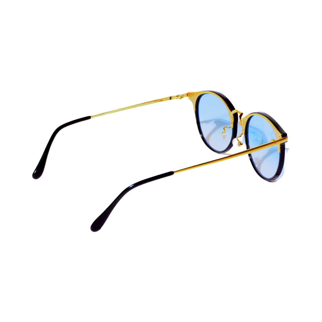 Mastery: Lentes Estilo Ovalado Azul Degradado