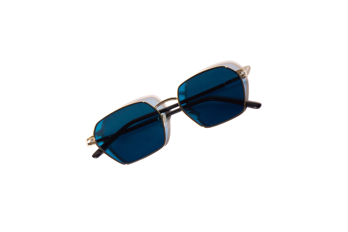 Lentes de sol azul grisáceo para mujer y hombre