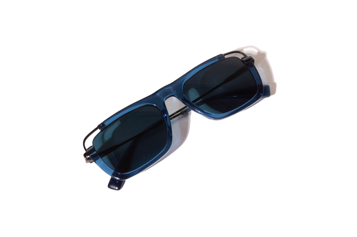 Lentes de Sol Rectangulares : Limited Edition Oliver People Color Azul