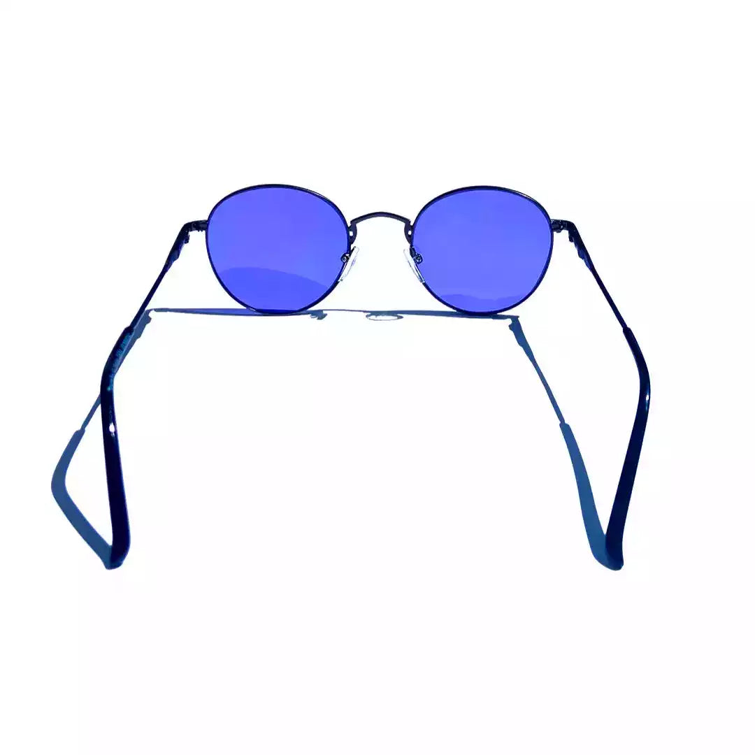 Babe babe: Lentes Ovalados Morados para Hombre y Mujer