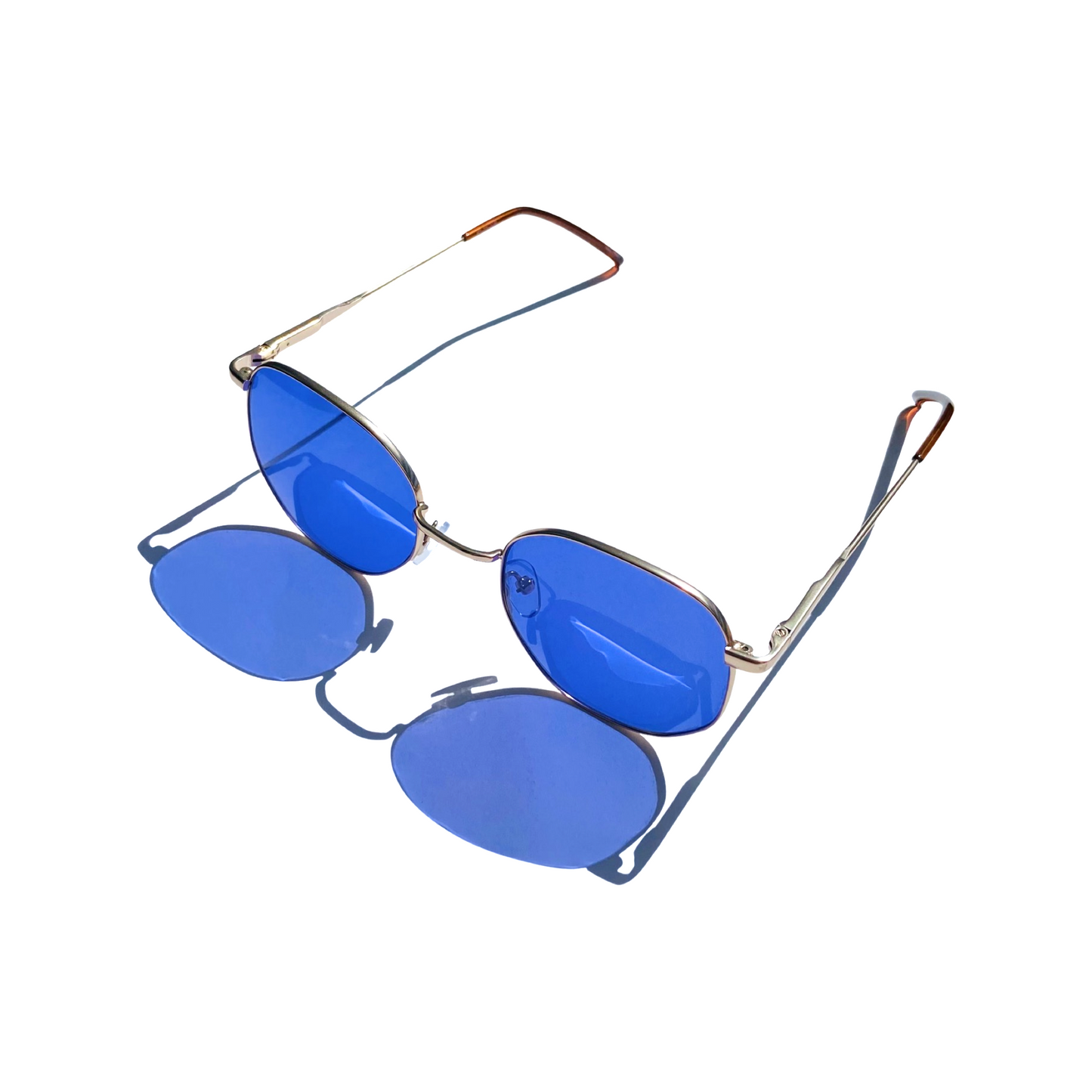 Sweet groove: Lentes Hexagonales Mica Morada UV400