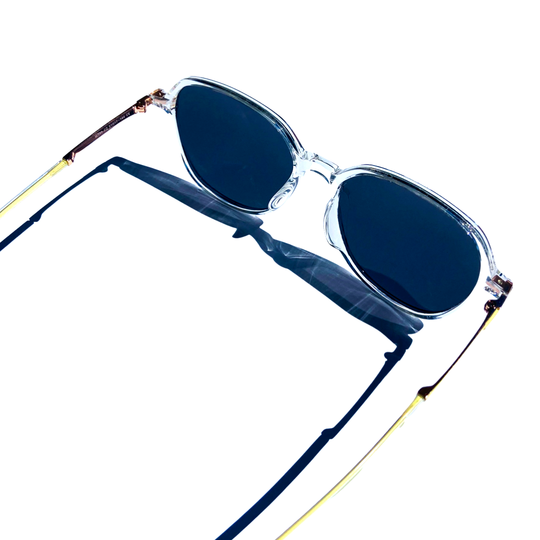 Translucent Black Polarized Sunglasses - Lentes de Sol Negro Polarizado para Hombre y Mujer