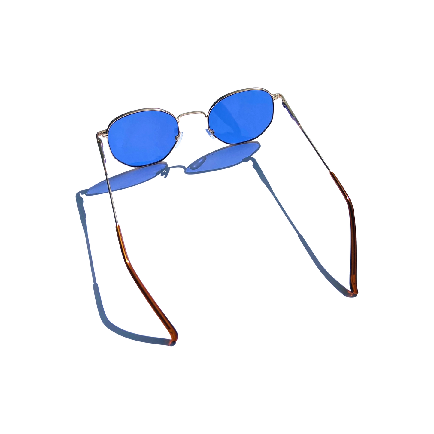 Sweet groove: Lentes Hexagonales Mica Morada UV400