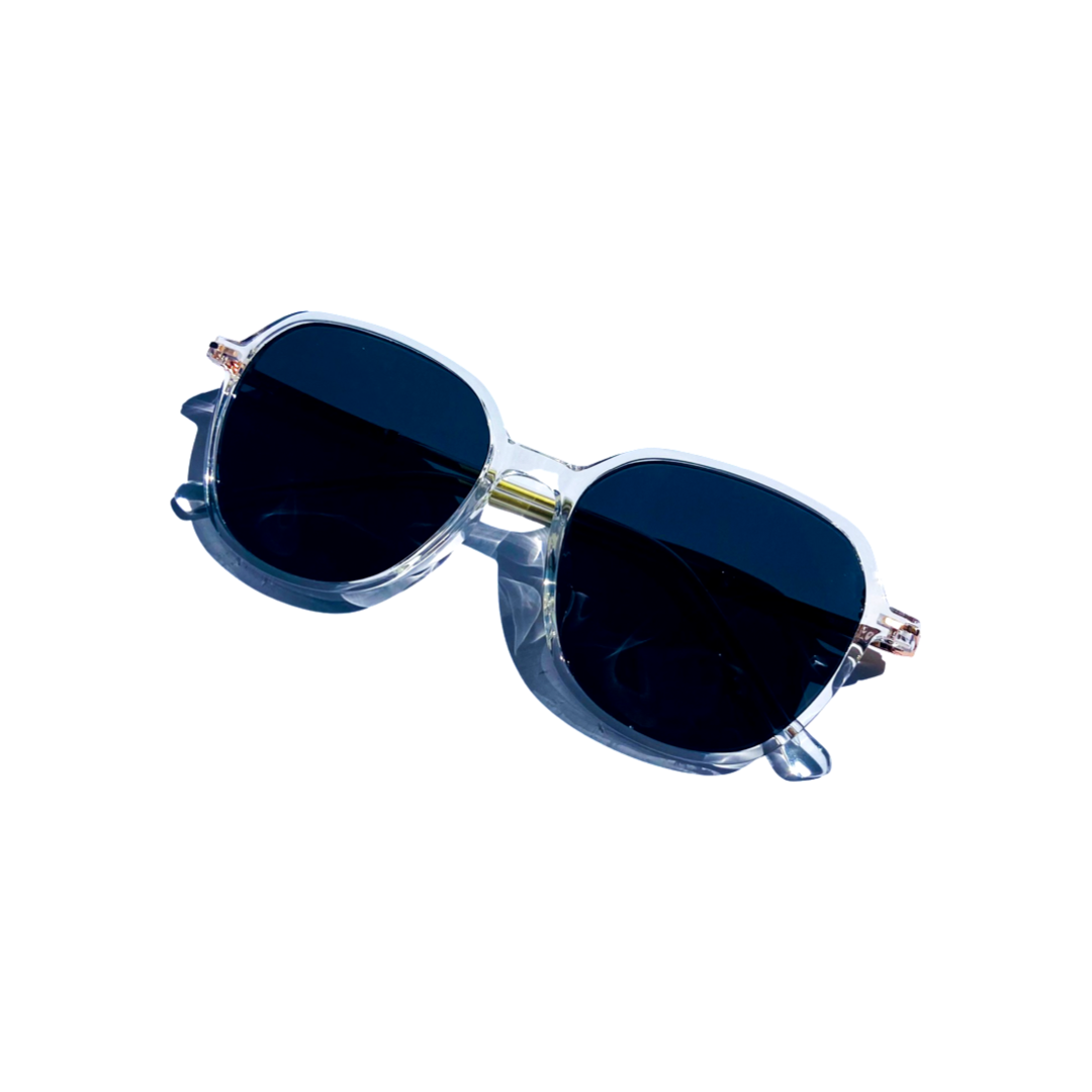 Translucent Black Polarized Sunglasses - Lentes de Sol Negro Polarizado para Hombre y Mujer