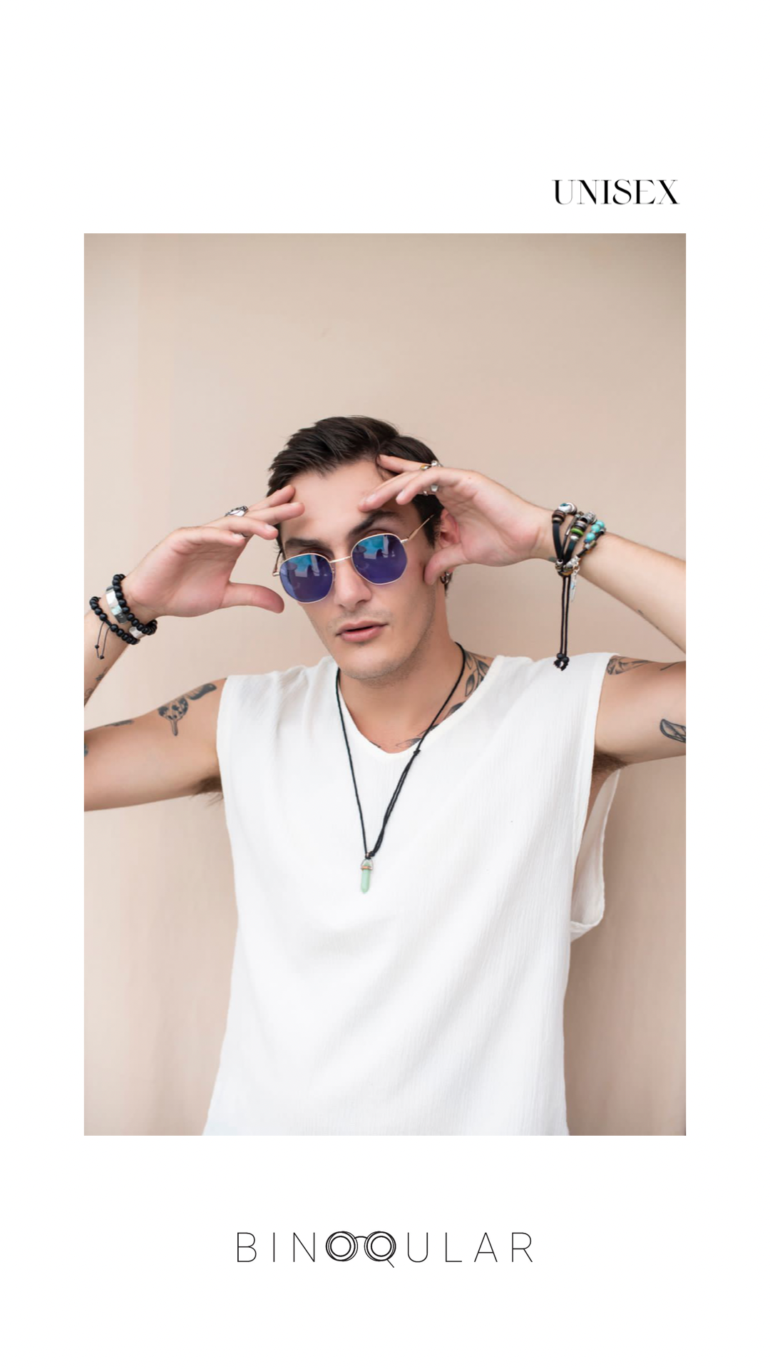 Sweet groove: Lentes Hexagonales Mica Morada UV400