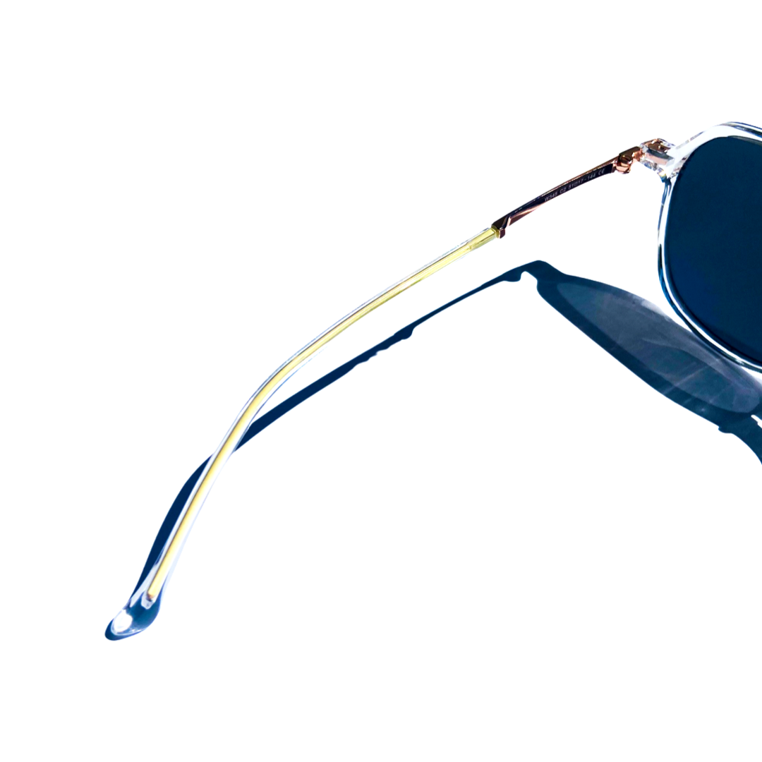 Translucent Black Polarized Sunglasses - Lentes de Sol Negro Polarizado para Hombre y Mujer