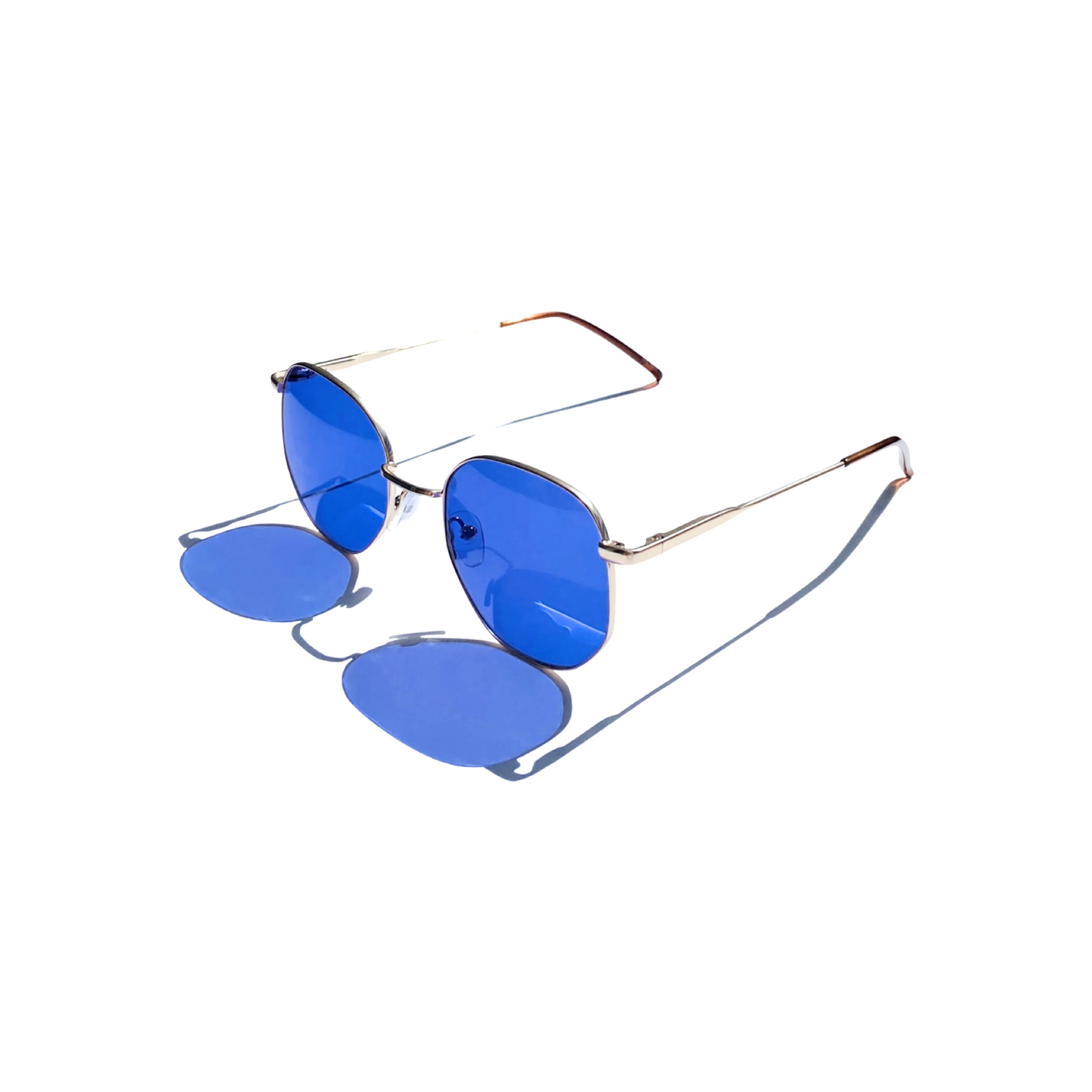 Sweet groove: Lentes Hexagonales Mica Morada UV400
