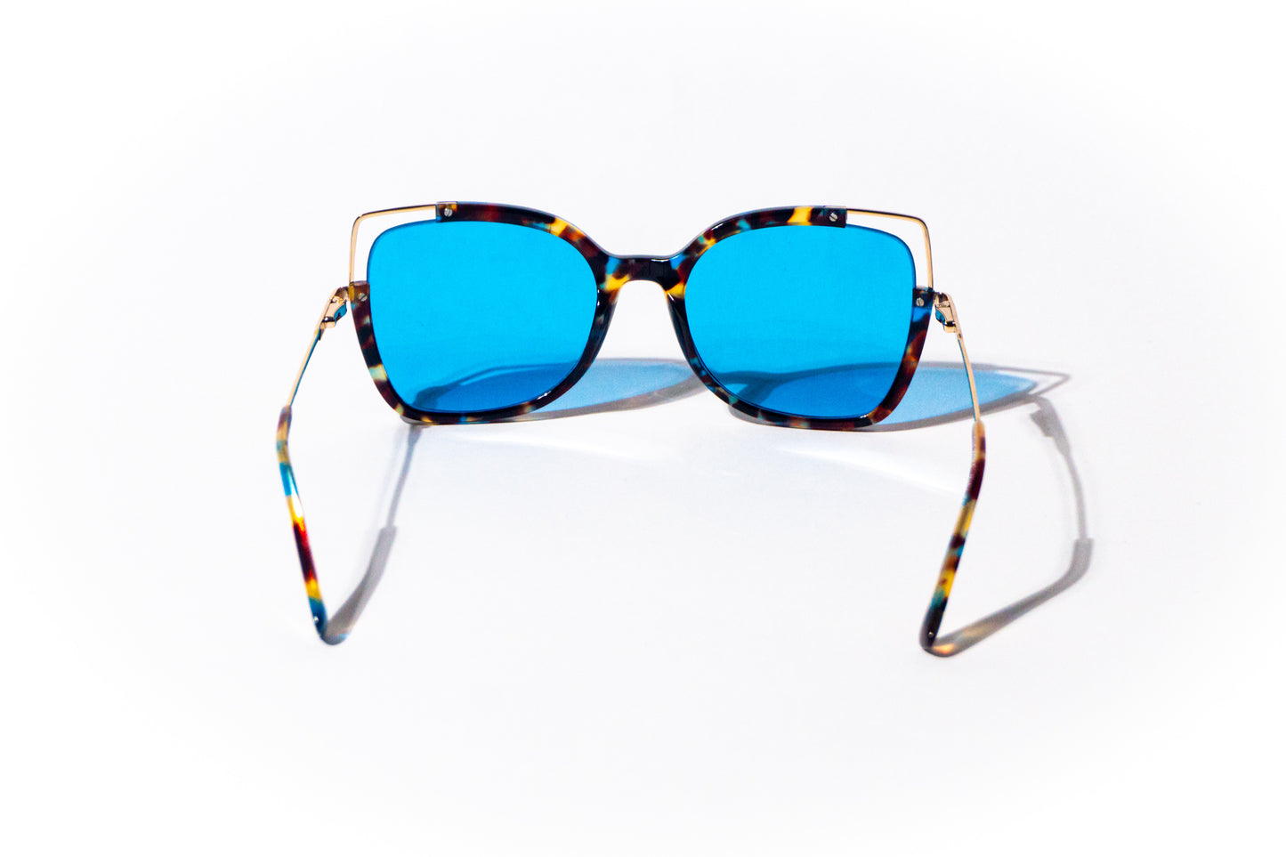 OP Limited Edition Blue Sunglasses - Edición Limitada lentes de sol azul con dorado